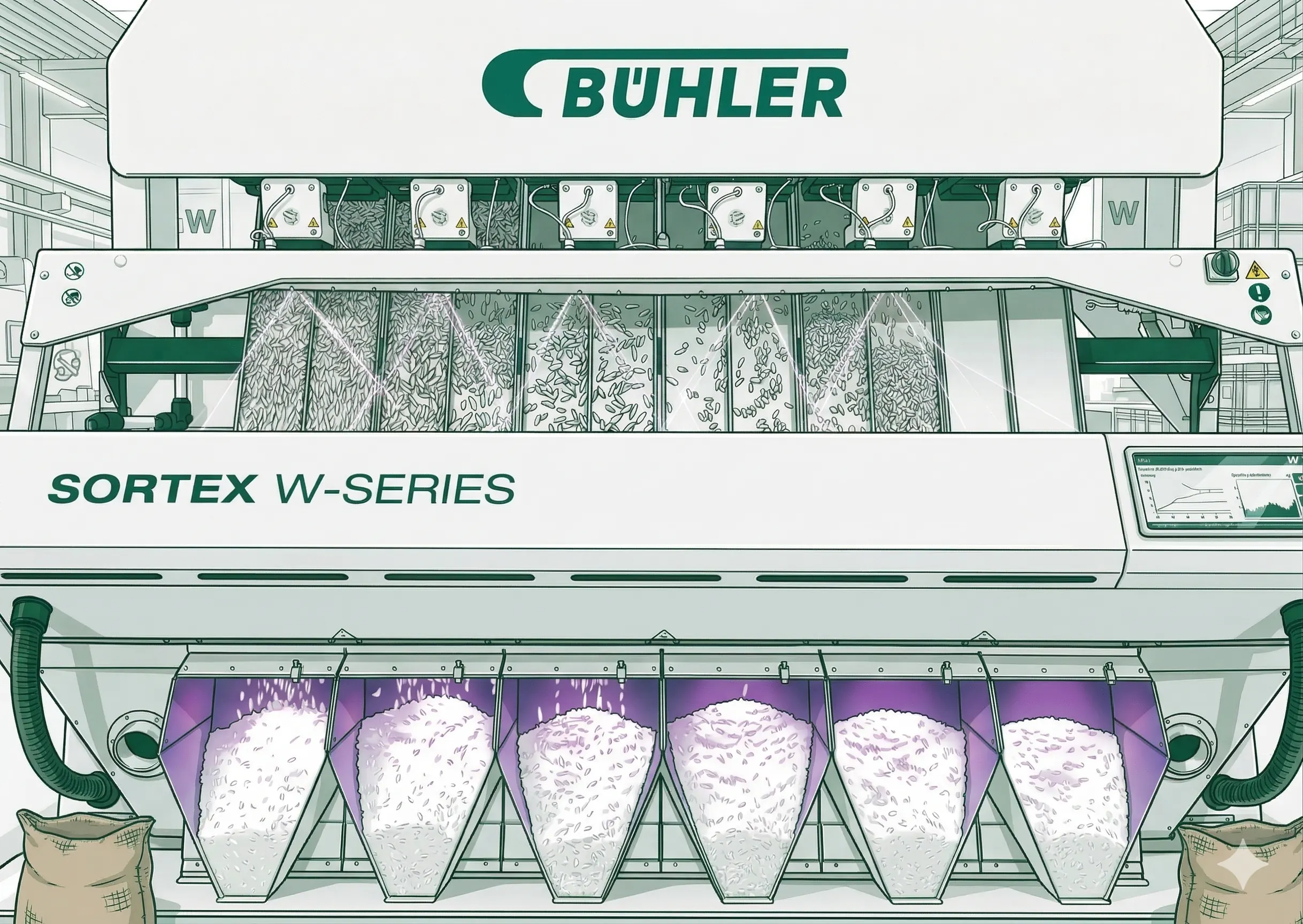 Aşarlar modern pirinç tesisi